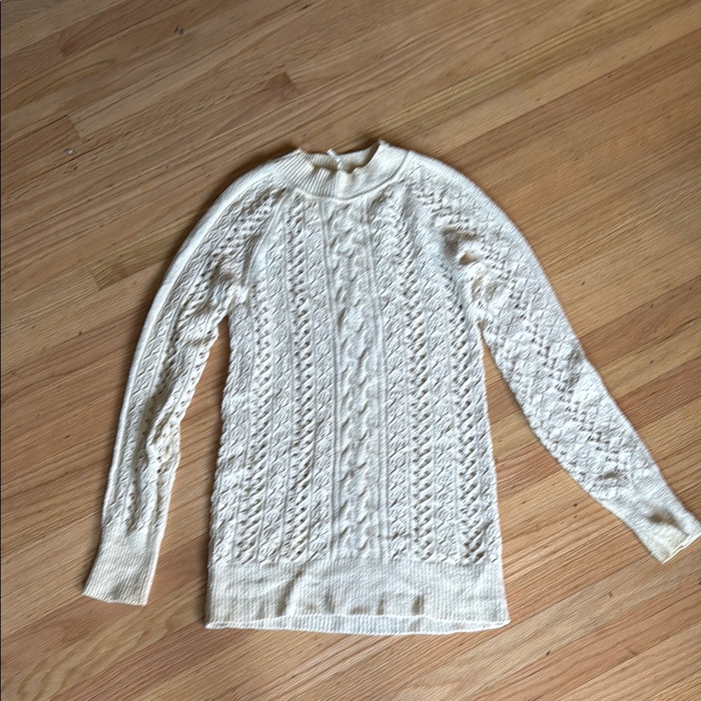 Elegant Cream Sweater for Women